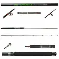 Удилище Crocodile Спиннинг крокодил (штекер) с гайкой, от 100 гр до 250гр, 2.7м черное