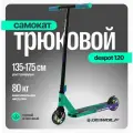 Самокат трюковой двухколесный DEWOLF DESPOT 120 зеленый