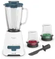 Блендер стационарный Moulinex Blendforce 2 Piano LM488410, 800 Вт, объём чаши 1.75 л, 5 программ