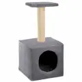 Игровой комплекс для кошек Трибуна, серый, 300*300*650мм