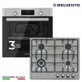 Комплект встраиваемой бытовой техники DELVENTO V66V41M02 (газовая варочная панель 60см + электрический духовой шкаф 60см) / 3 года гарантии