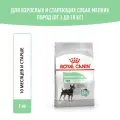Сухой корм для собак мелких пород Royal Canin Mini Digestive Care при чувствительном пищеварении, 1 кг