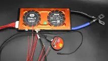 8S Умная Плата защиты Smart BMS DALY Lifepo4 80A c Bluetooth, Водозащищенная, общий порт заряда-разряда