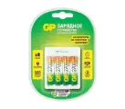 Зарядное устройство GP R03/R6x2/4 + 4 аккумулятора AA 2700 мАч
