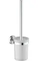 Ершик для унитаза подвесной Aquatek Европа AQ4110CR хром, стекло