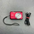 Цифровой компактный фотоаппарат Nikon Coolpix S2800, красный