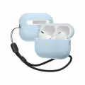 Чехол Elago Liquid case with Round strap для AirPods Pro 2, цвет Голубой (EAPP2RH-BA+ROSTR-LBL)