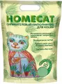 HOMECAT алоэ вера наполнитель силикагелевый для туалета кошек (7,6 л х 4 шт)