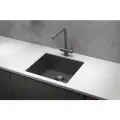 GRANULA 5445U, мойка, нержавеющая сталь, графит матовый, прямоугольная, ,