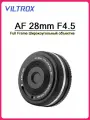 Viltrox Объектив для Sony E AF 28mm F4.5 Full Frame Широкоугольный объектив, Sony E Mount