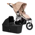 Детская коляска 2в1 Bumbleride Indie, цвет Sand / Black / 2025 (Бежевый / Чёрный)