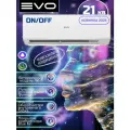 Умная сплит-система EVO EAC-07RD1, новинка 2025 года, встроенный Wi-Fi, для помещения до 21 кв, премиальный компрессор QingAn, голосовой помощник