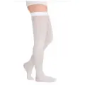 Противоэмболические (госпитальные) чулки на широкое бедро, 1 класс, закр. мыс, ID-380W-1, размер: M