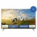 Телевизор KIVI M50UD70B, 4K, Android TV, черный, пульт ДУ, диагональ 50, 136 Вт