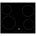 Электрическая варочная панель Beko HIC 64401 58 см, 4 конфорки стеклокерамика, черный