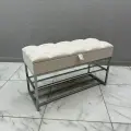 Банкетка с ящиком в прихожую для обуви 90х55х35 См STEEL MEBEL (БПХ90-0К3)
