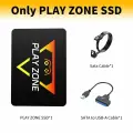 Портативная игровая консоль SSD емкостью 1 ТБ, 80 + эмулятор для PS5/PS4/Switch/XBOX/PS3/PS2 с 16191 AAA, 3D и ретро-играми для ПК Win/ноутбука, Only PLAY ZONE SSD, 3 System in 1