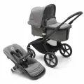 Коляска 2 в1 Bugaboo Fox 5 complete BLACK/GREY MELANGE-GREY MELANGE 100051054