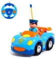 Машина игрушка радиоуправляемая Полиция, работает от батареек, микс