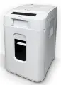 Шредер Heleos АП37-5 белый/белый с автоподачей (секр. P-5) фрагменты 220лист. 37лтр. скрепки скобы пл. карты