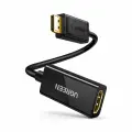 Переходник/адаптер UGreen MM137 DisplayPort - HDMI (70694), длина 0.25 м, черный
