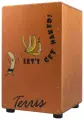 TERRIS Exclusive BANANA - Кахон с подструнником