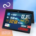 Ноутбук-трансформер Fujitsu LIFEBOOK U5313X U5313X52BRU BLACK 360°, Intel Core i5-1335U, 16GB LPDDR5-4800MHz, SSD 512GB, Intel Iris Xe Graphics, 13,3 WUXGA Touch, WINDOWS 11 PRO, клавиатура RU/US, сделано в Японии, гарантия 1 год