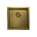 Стальная кухонная мойка Granula 4445U, золото сатин, стали марки AISI-304