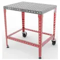 Стол-верстак ВерстакПРО Стандарт 2WD (красные опоры)