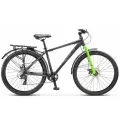 Горный велосипед Stels - Navigator 700 (Курьер) MD 27,5 Z010 (2024), 19, Черный (Матовый)