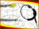 Трос переключения передач AUDI SEAT SKODA VW Quartz арт. QZ6R0711265B