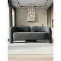 Диван дизайнерский AZZURRO, велюр 184см, цвет дрим графит, прямой