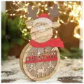 Зимнее волшебство Светильник новогодний «Олень в шарфике и пожеланием» 16.5×30 см