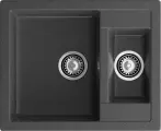 Кухонная мойка GranFest GF-Q610K (графит)