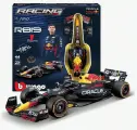 Металлическая сборная коллекционная модель Bburago болида Формулы-1 Red Bull. Макс Ферстаппен (RB19 №1) Сезон 2023. Масштаб 1:24