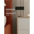 Тумба прикроватная белая напольная, дуб крафт золотой тайга, 2 ящика, для спальни