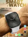 Смарт-часы наручные 9 серии Smart Watch, 4 ремешка / Белые