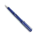 Ручка перьевая Lamy Safari, синяя, цвет корпуса синий, подарочная упаковка