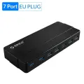 ORICO 7-портовый USB 3.0 хаб с питанием 7 Port EU Plug