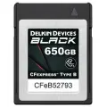 Карта памяти Delkin Devices Black CFexpress Type B 650GB, R/W 1725/1530 МБ/с