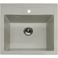 Мойка для кухни мраморная GranFest Quadro GF Q561 серый