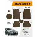 Коврики Ева автомобильные Honda Accord 8 2007-2015 EVA ЭВА с бортами