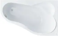 Акриловая ванна Santek Ибица XL 160 R без гидромассажа R белый акрил