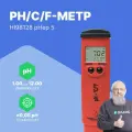 HI98128 pHep 5 рН/С/F-метр влагозащищенный со сменным электродом с поверкой
