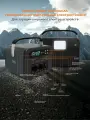 Портативная зарядная станция Novoo Portable Power Station 666Wh EU (NEP700S-207)