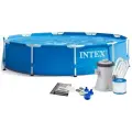 Бассейн каркасный Intex, 28202 305x76, с фильтром насосом