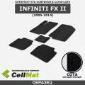 ЭВА ЕВА EVA коврики CellMat в салон Infiniti FX II, Инфинити ФХ, 2-ое поколение, 2005-2014