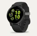 Умные часы Garmin VIVOACTIVE 5 черный и серый , артикул 010-02862-10