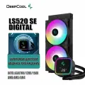 Система водяного охлаждения для ПК Deepcool LS520 SE DIGITAL цифровой дисплей температуры 240 ARGB black