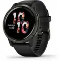 Часы Garmin VENU 2 черные с серым безелем (010-02430-01)